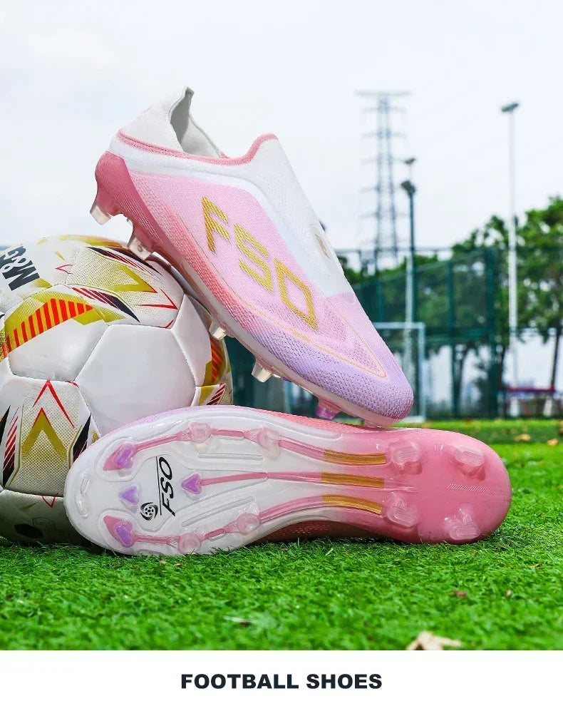 Men's Football Boots – Lace-Up Soccer Cleats