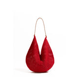 MABULA Casual Woven Beach Large Capacity Slouchy Shoulder Bag Hollow Out Weaving Underarm Bags Holiday Tote Handbag for Women