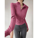 Quick-Dry Performance Yoga Jacket