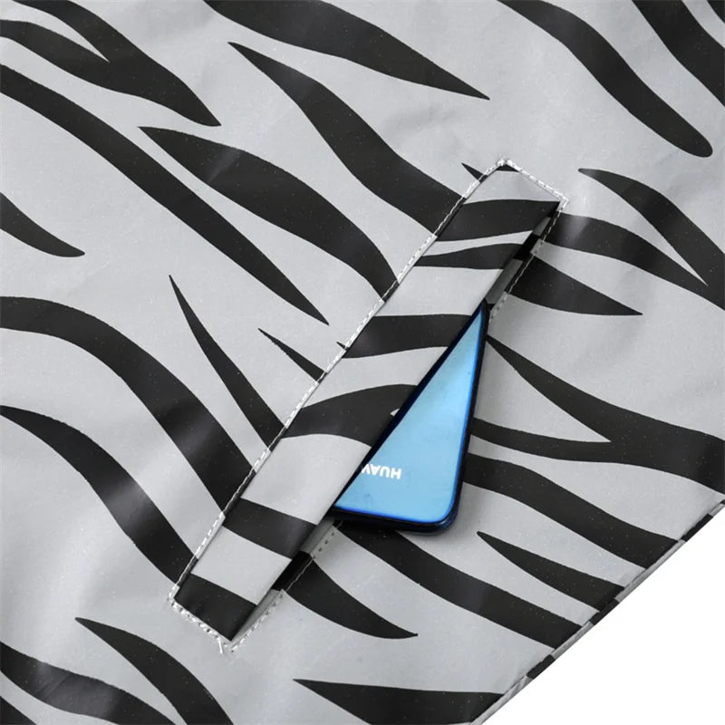 Men's Reflective Night-Shine Hooded Windbreaker