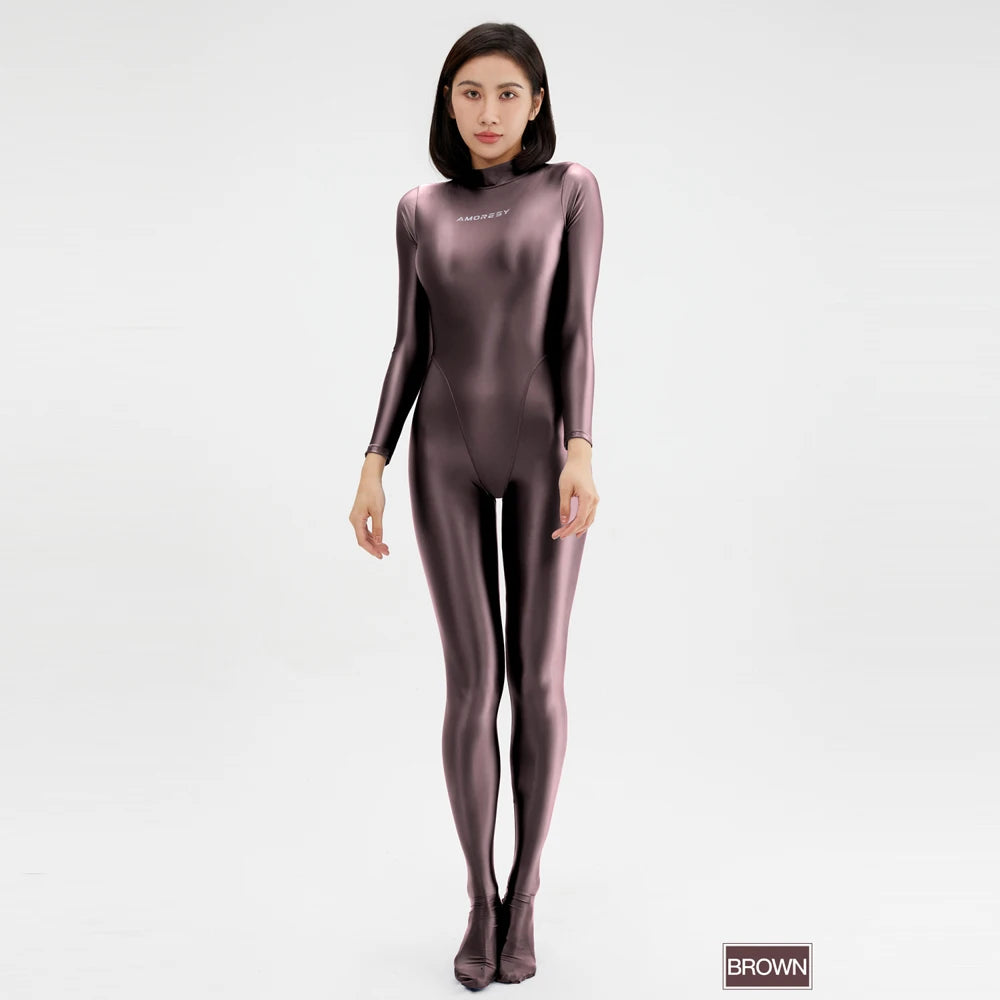 Glossy Full-Body Catsuit