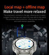 GUHUAVMI TANK Y102 – Military GPS Smart Watch for Men