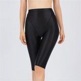 Women's Sheer Stretch Knee-Length Shorts