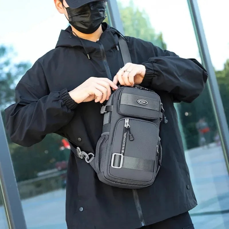 Neutral Crossbody Bags for Men and Women Are Suitable for Travel Use, Including Shoulder Bags and Travel Bags men's chest bag