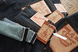SauceZhan 344XX High-Rise Relaxed Selvedge Denim Jeans