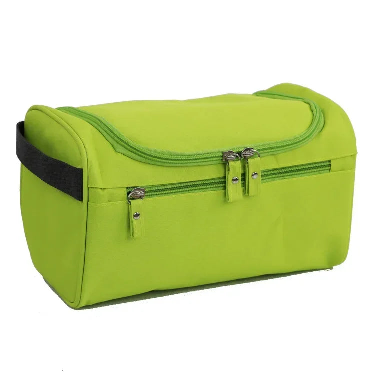 Portable Makeup Bag Unisex Capacity Waterproof Cosmetic Organizer Toiletry Hanging Case Pouch for Women Men Wash Shaving Make Up