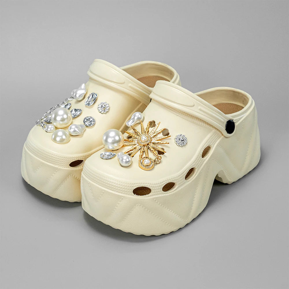 Women’s 9CM High-Platform Garden Clogs