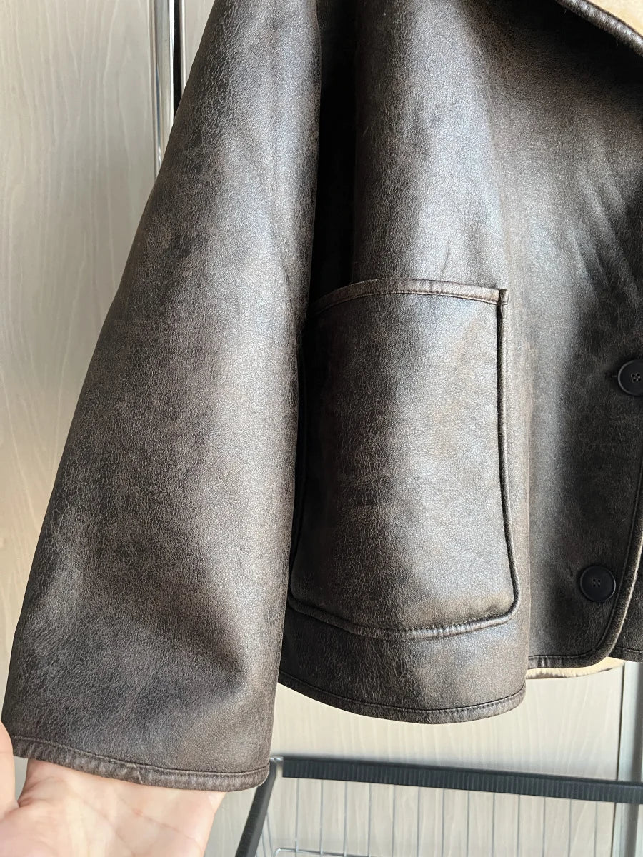 Women’s ZW Series Oversized Long-Sleeve Warm Coat