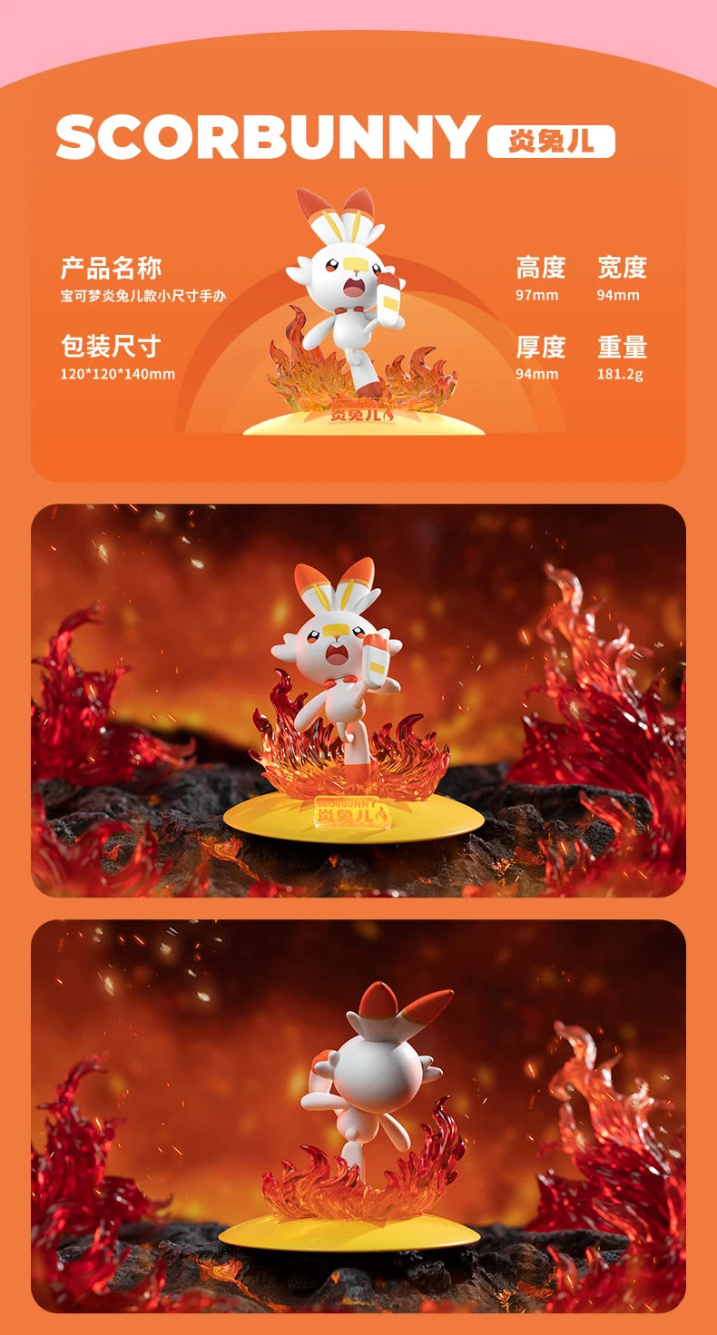 FUNISM Genuine Pokemon Action Figures Pikachu Mewtwo Figurine Gardevoir Sylveon Anime Collect Model Pocket Monster Toy Gift
