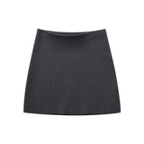 Elegant 2-Piece Knit Skirt Set