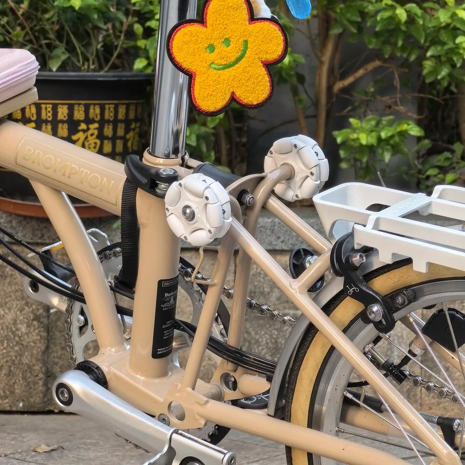 58mm Nylon Omni Wheels for Brompton Folding Bike