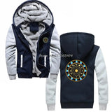 Saint Seiya Men's Thick Zip-Up Anime Hoodie