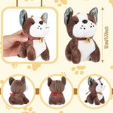18Pcs Mini Plush Dogs Bulk Puppy Stuffed Animals Small Stuffed Cute Assorted Soft Plush Toys Doll for Puppy Birthday Party Favor