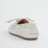 Women's Genuine Leather Moccasin Boat Shoes | Elegant Flats