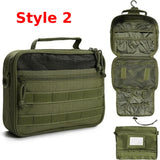 Tactical Men Toiletries Travel Bag Waterproof Organizer Women Makeup Neceser Bathroom Hook Wash Cosmetics Pouch Storage Pouch