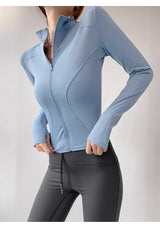Quick-Dry Performance Yoga Jacket