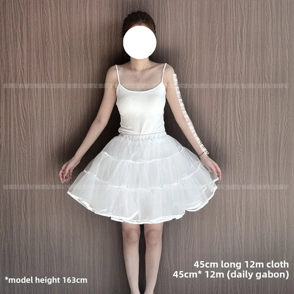 Fluffy Mesh Petticoat Underskirt – Lolita Crinoline
