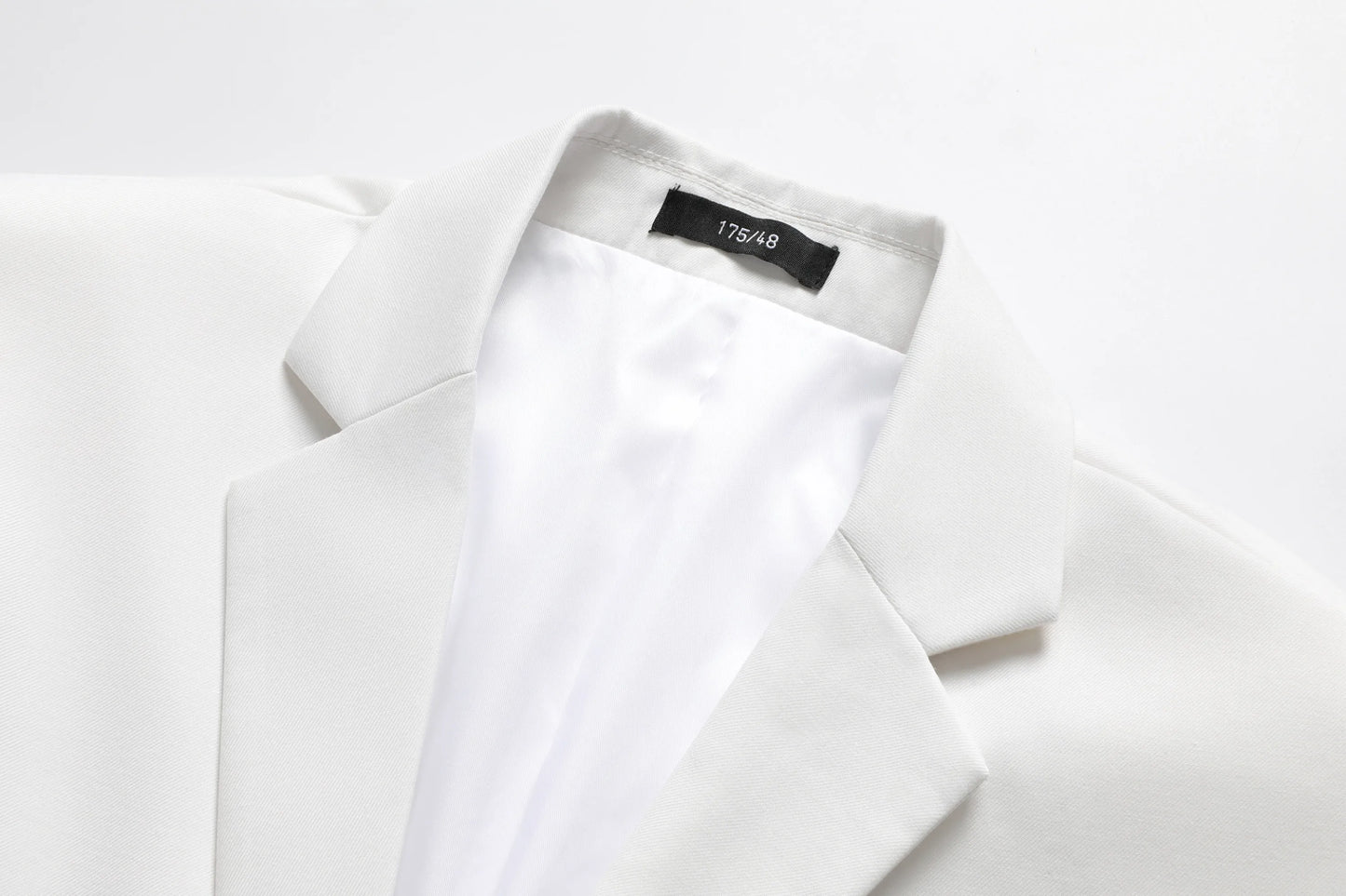 Men’s Classic Three-Piece White Business Suit