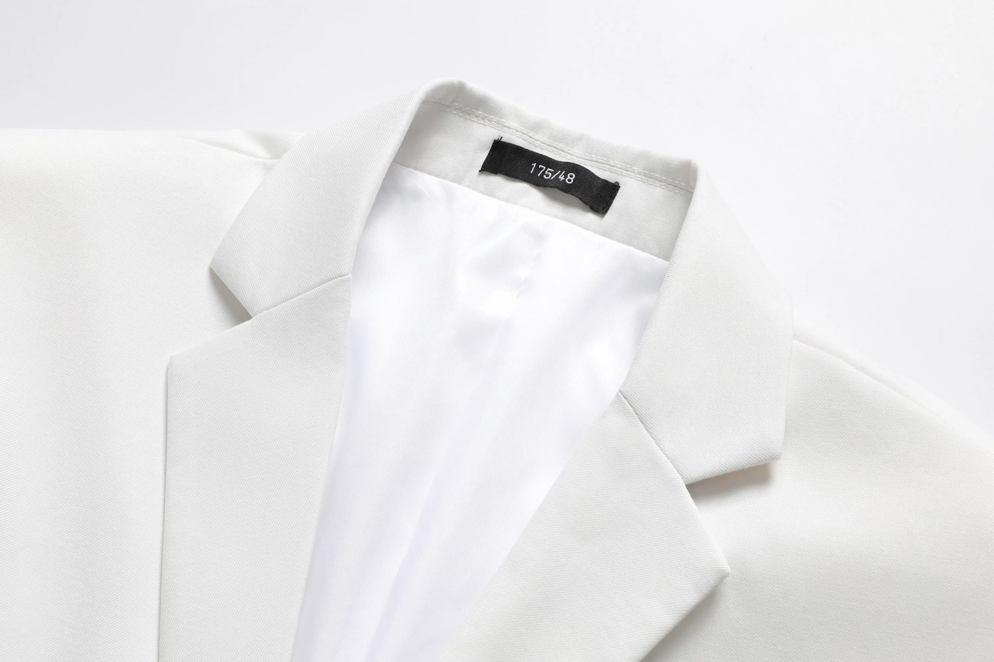 Men’s Classic Three-Piece White Business Suit