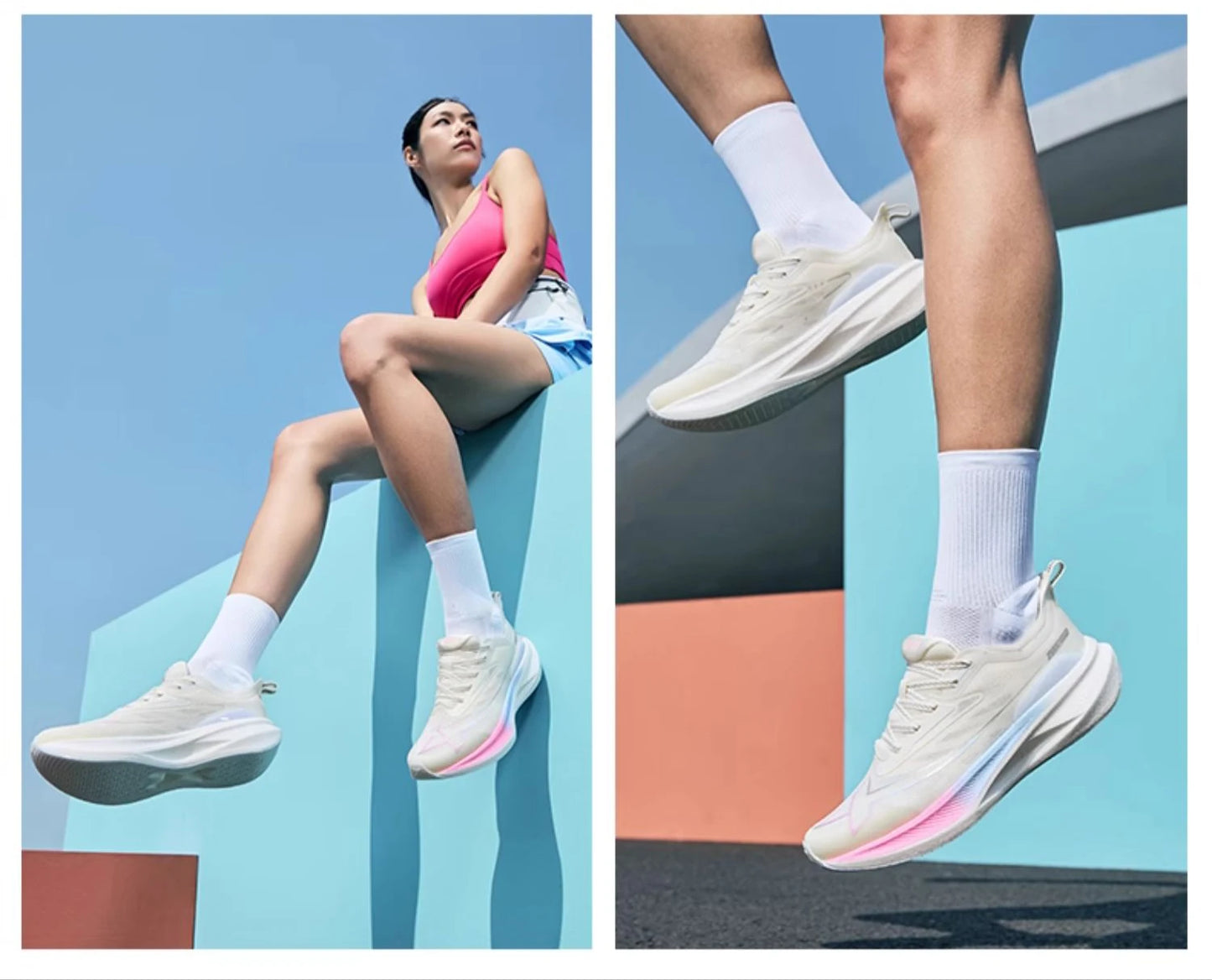Xtep 2000KM 2.0 Running Shoes Men  Summer Professional TPU Shock Absorption Sneakers 876219110043(suggest half size down)