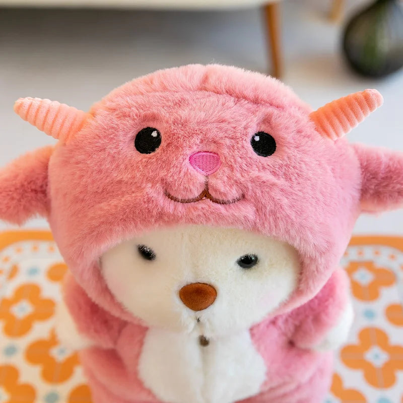 Kawaii Teddy Bear Plush – Soft Stuffed Animal Gift