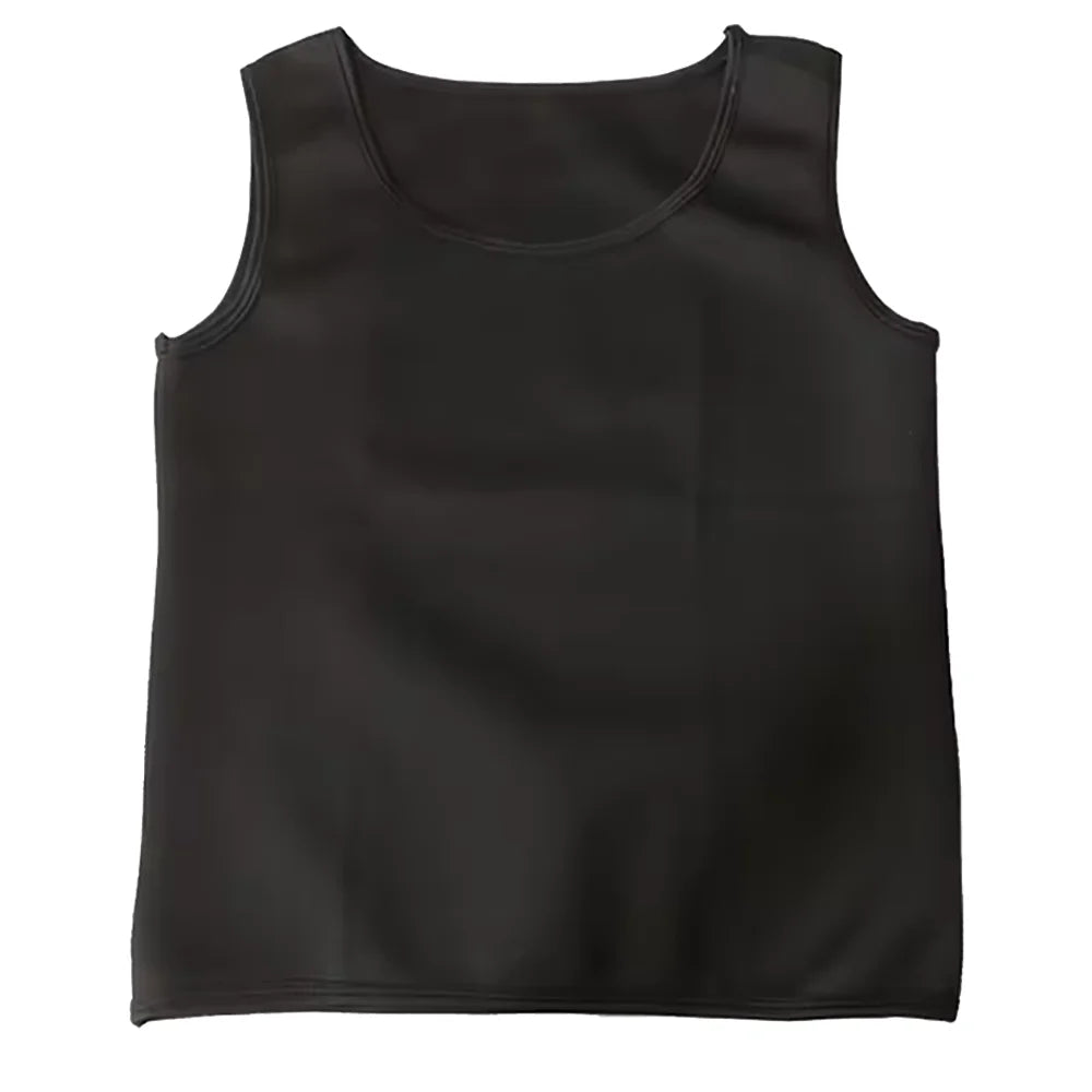 Men Slimming Body Shaper Modeling Vest Belly Reducing Shapewear Fat Burning Weight Loss Waist Trainer Sweat Corset Gym Tank Tops