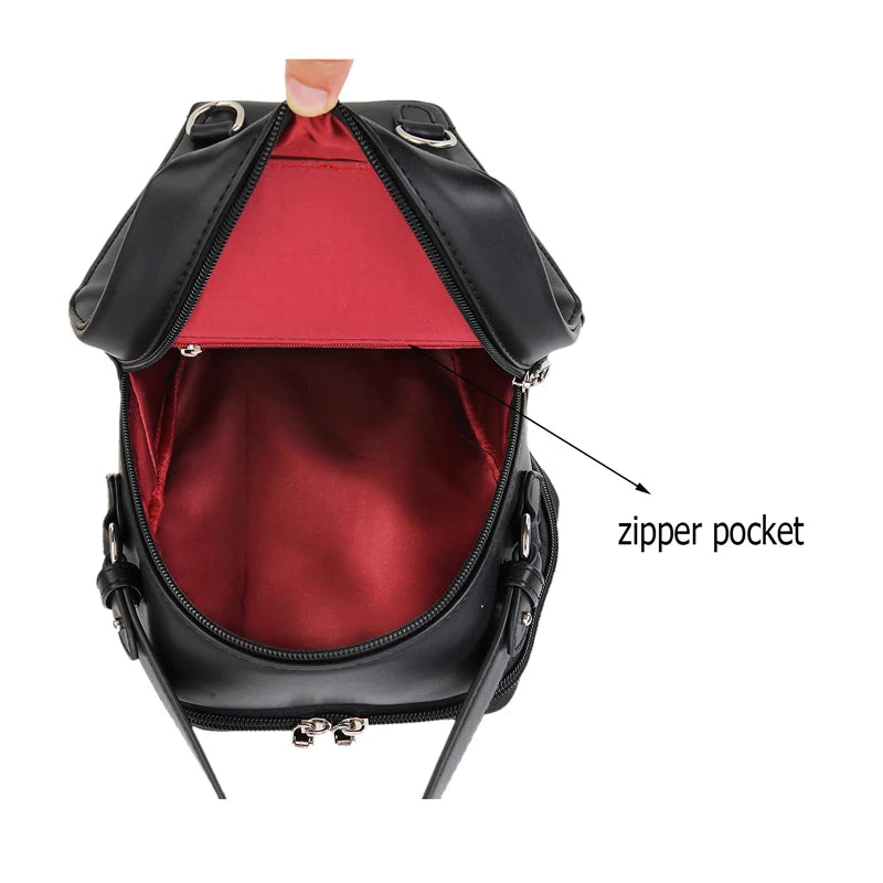 Gothic Punk Coffin Shape Ita Bag Women Clear Backpacks Dark Lolita Handbag and Shoulder Bag Girls Cosplay Designer 2 Insert