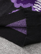 Men's Butterfly Jacquard Knit Sweater