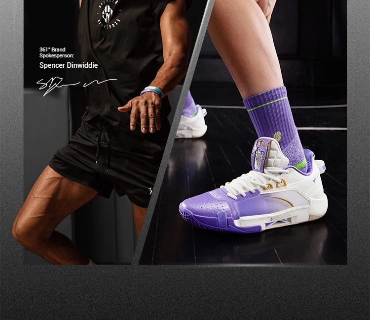 361 Degrees DVD 3.0 Men's Basketball Shoes Mesh Breathable Stable Rebound Shock-Absorbing Wear-resistant Male Sneakers 672441112