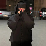 Minimalist Hooded Zip Sweatshirt