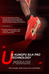QIAODAN Feiying Plaid 2.0 Men Marathons Running Shoes Professional Carbon Plate Sport Shoes Rebound Racing Sneakers QDB023252290