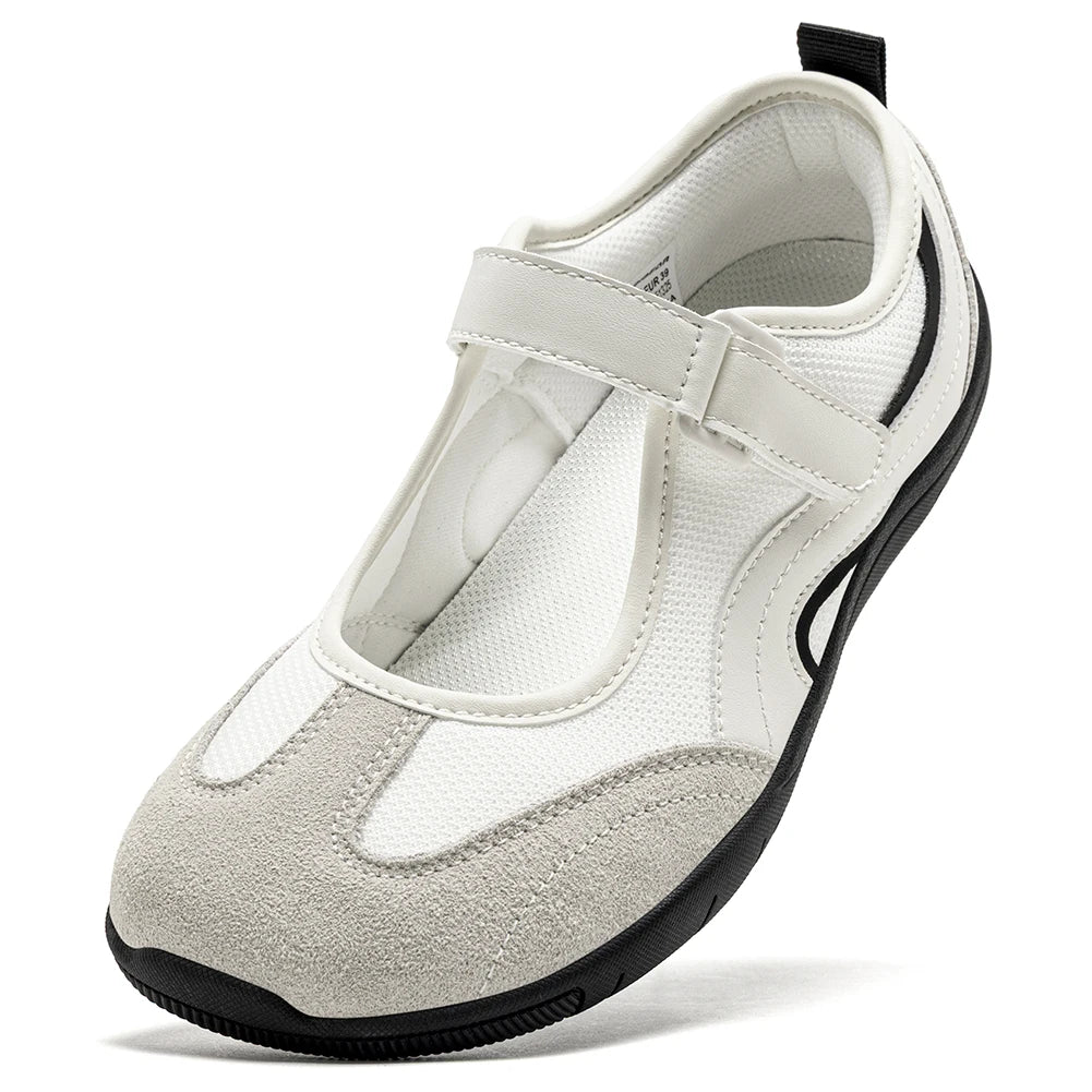 HOBIBEAR Women Wide-Toe Ballet Flats | Zero-Drop Barefoot