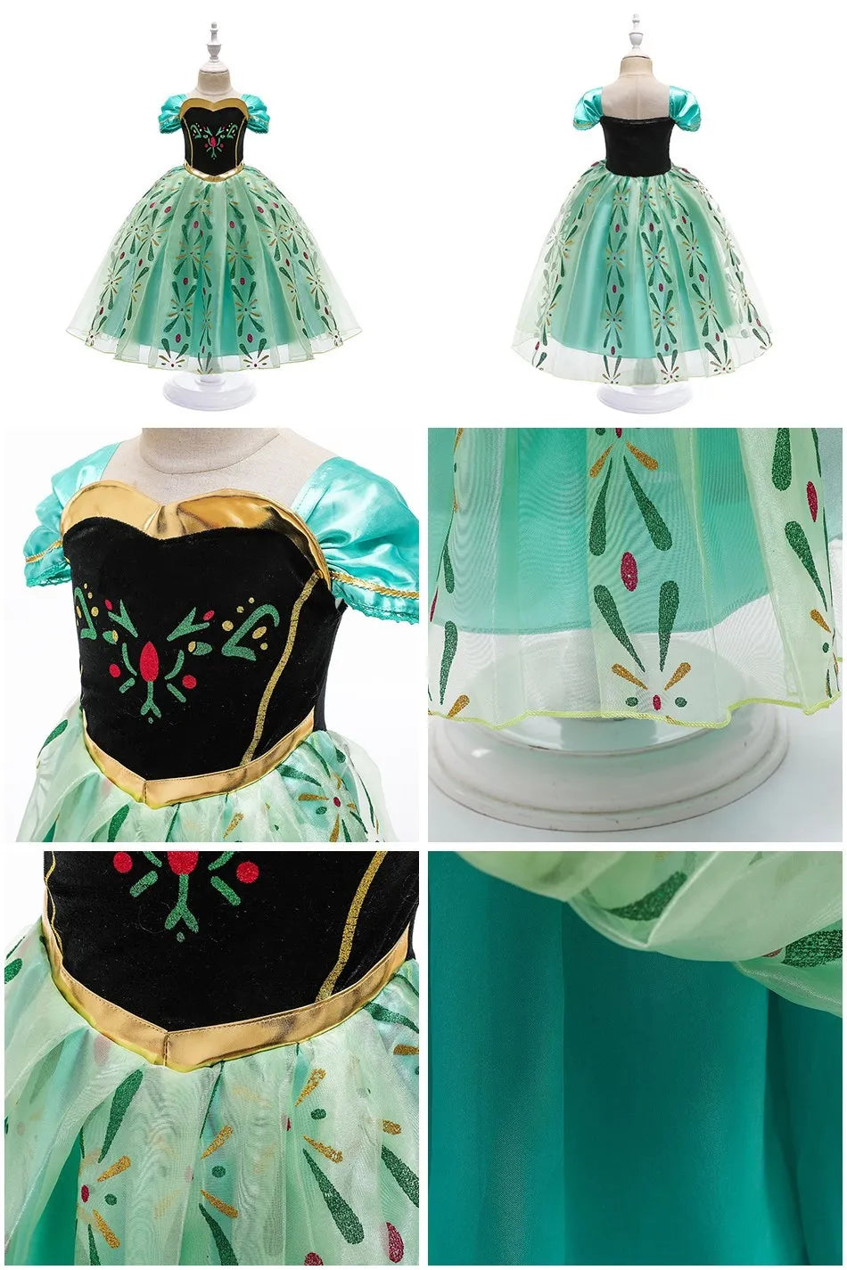 Enchanting Princess Cosplay Party Dress