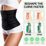Double Belt Neoprene Waist Trainer – Adjustable Zip-Up Workout Cincher for Women