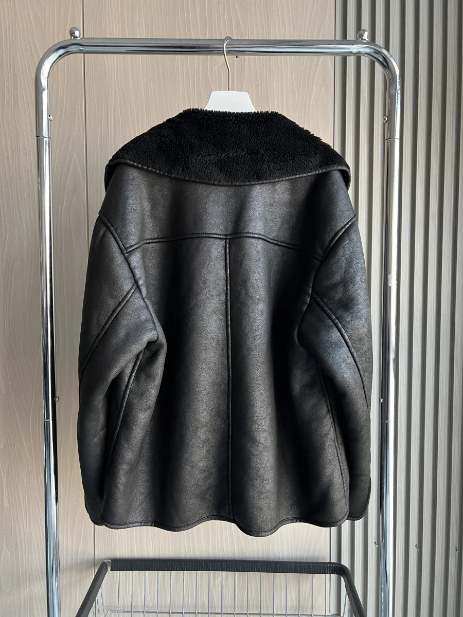 Women’s ZW Series Oversized Long-Sleeve Warm Coat