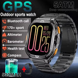 Elite AMOLED Smartwatch | Real GPS & 5 ATM Waterproof