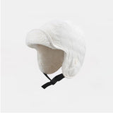 Fashion Faux fur Bomber hat men ski cap winter hat women thickened warm ear protection hats pilot hats classic riding hat털모자