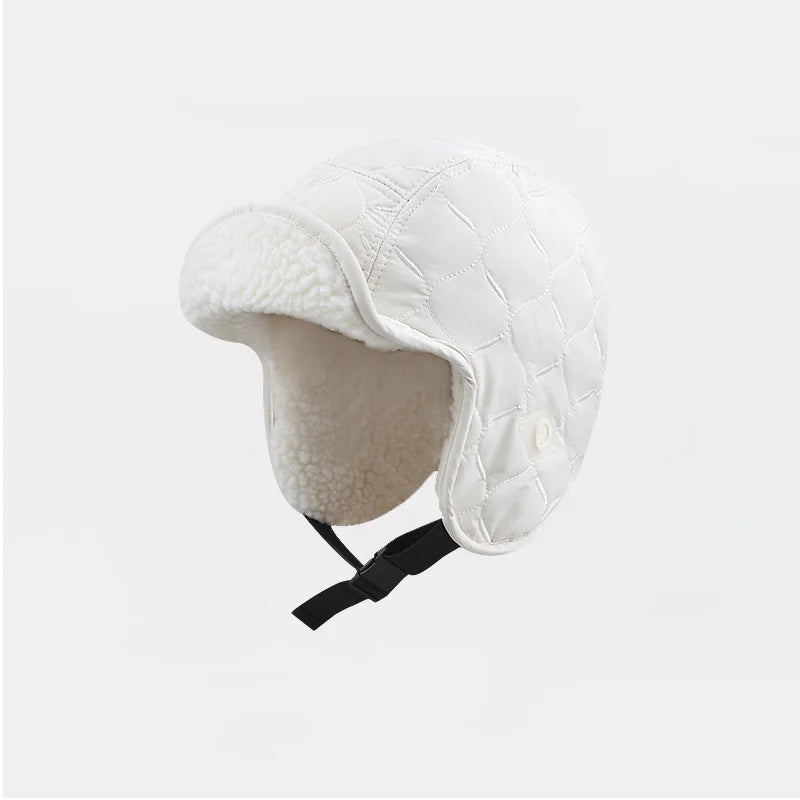 Fashion Faux fur Bomber hat men ski cap winter hat women thickened warm ear protection hats pilot hats classic riding hat털모자