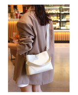 100% Genuine Leather Women's Crossbody Bag 2025 Summer Female Shoulder Bag Luxury Design Handbag phone makeup Bag Commuter