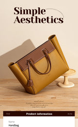 C-H Tote Bag Green New High Quality Handbag Soft Leather Woman Bags Girls Street