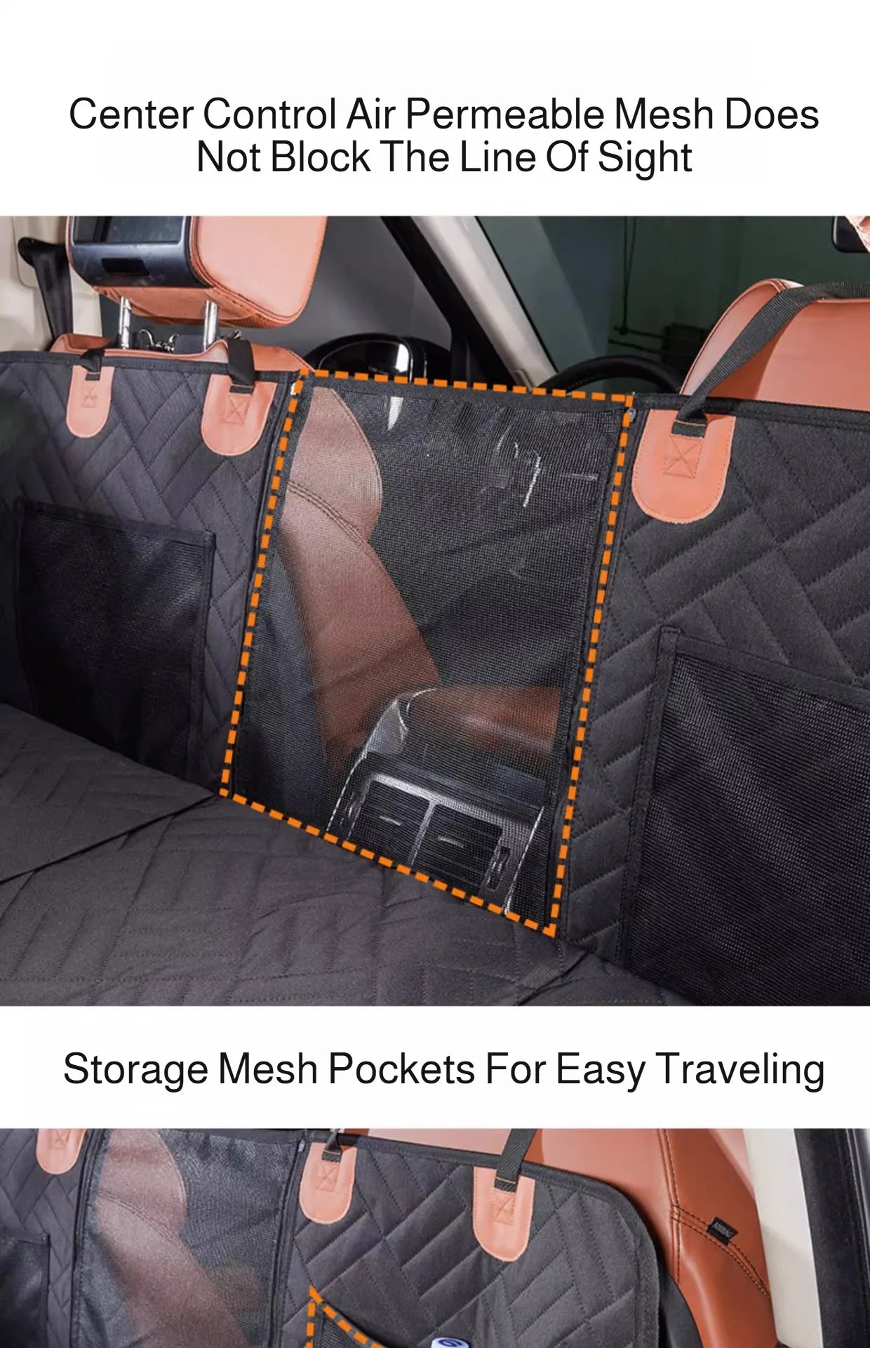 Waterproof Pet Car Seat Cover – Nonslip Hammock