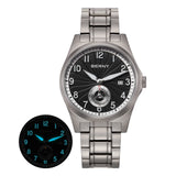 BERNY Full Titanium Automatic Men Watch Super Luminous Mechanical Wristwatch with 10ATM Waterproof Sapphire ST1731 Men Watches