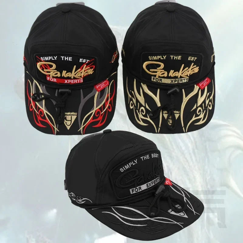 Gamakatsu Snapback Fishing Cap – Breathable & Adjustable