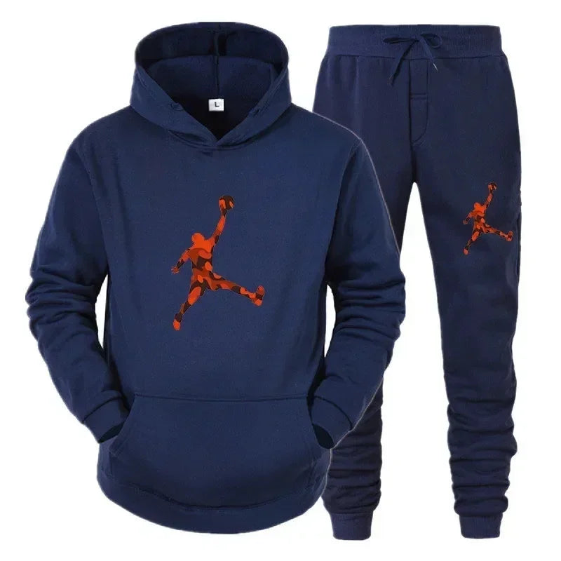 Men’s Urban Active Jogger Set | Premium Hoodie & Warm Pants