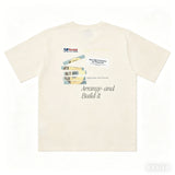 Kodak Vintage Film Print Cotton T-Shirt — Men's Casual Streetwear Tee