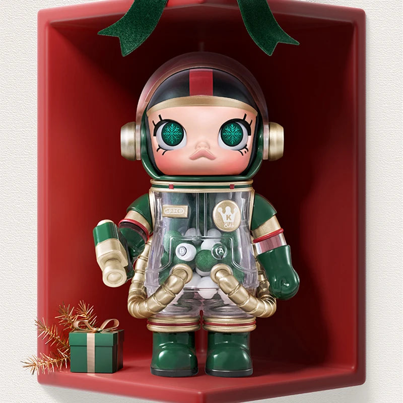 POP MART MEGA SPACE MOLLY 100% Series 4 Blind Box Guess Bag Mystery Box Toys Doll Cute Figure Desktop Ornaments