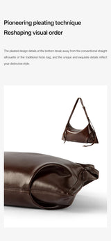 Amazing Song Donut Dumpling Bag Retro Suede Large Capacity Fashionable Bag
