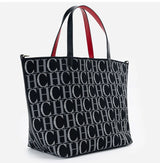 CH Ladies Brand Fashion Alphabet Print Large Capacity Handbag 2026 New Style Elegant Casual Travel High Quality Hand