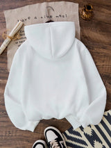 Bow Detail Leopard Print Y2K Hoodie