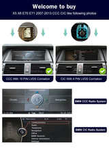 BMW X5 X6 Wireless CarPlay & Android Auto Screen